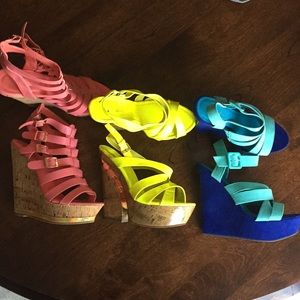Heel Bundle 3 pairs size 7.5